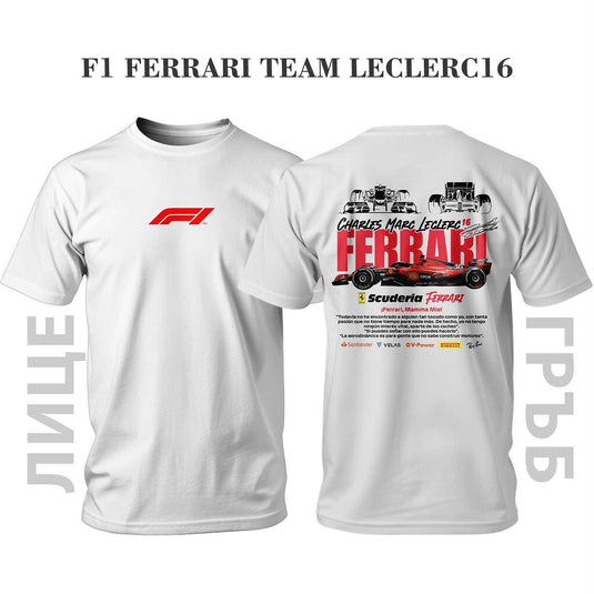 Тениска F1 FERRARI TEAM CHARLES MARC LECLERC 16