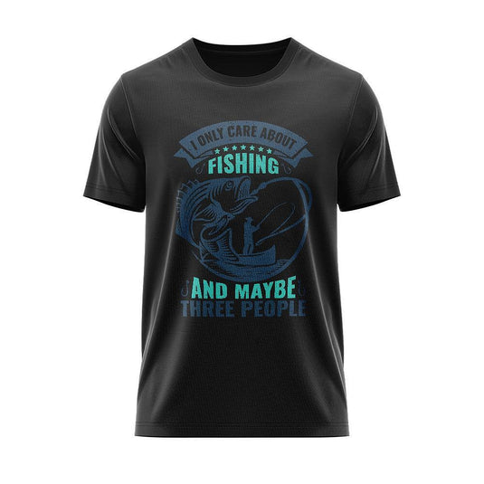 Тениска I Only Care About Fishing