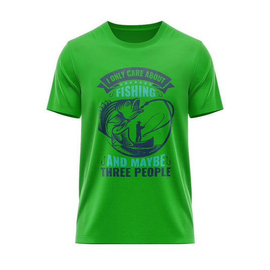 Тениска I Only Care About Fishing