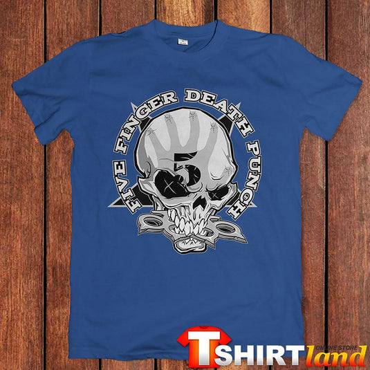 Тениска Five Finger Death Punch - The Skull of 5FDP