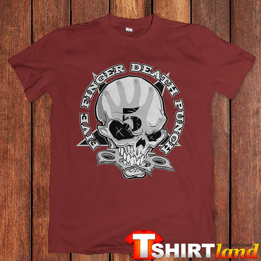 Тениска Five Finger Death Punch - The Skull of 5FDP