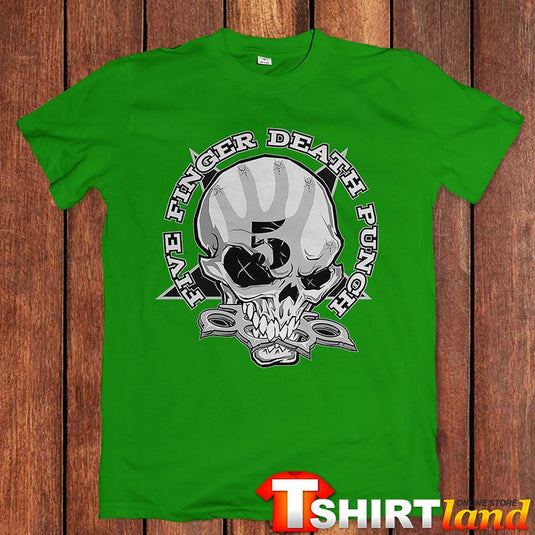 Тениска Five Finger Death Punch - The Skull of 5FDP