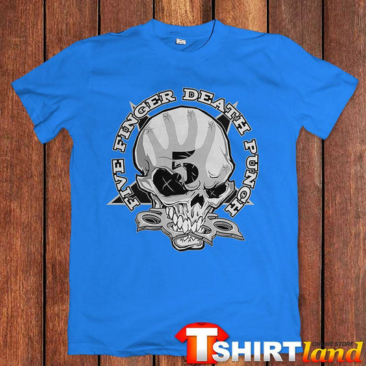 Тениска Five Finger Death Punch - The Skull of 5FDP