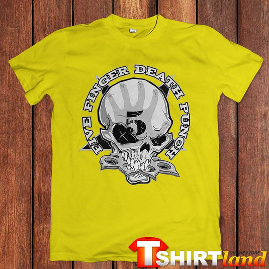 Тениска Five Finger Death Punch - The Skull of 5FDP