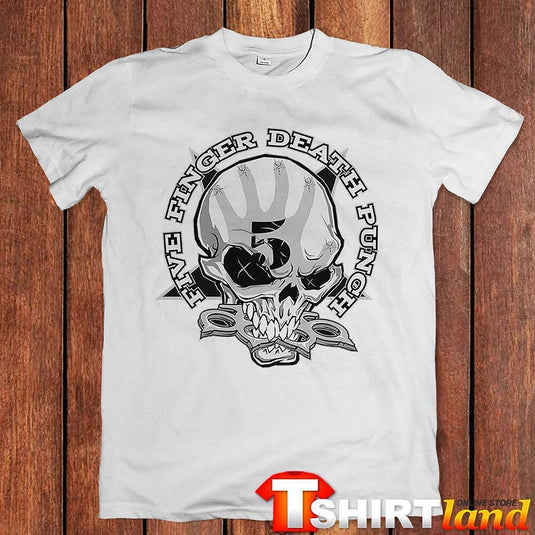 Тениска Five Finger Death Punch - The Skull of 5FDP