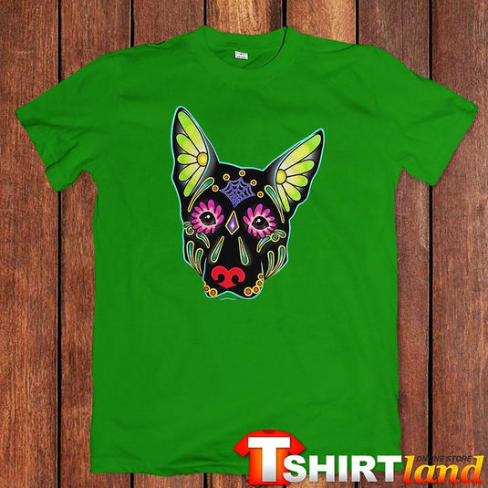 Тениска Art Color Flowers Dog
