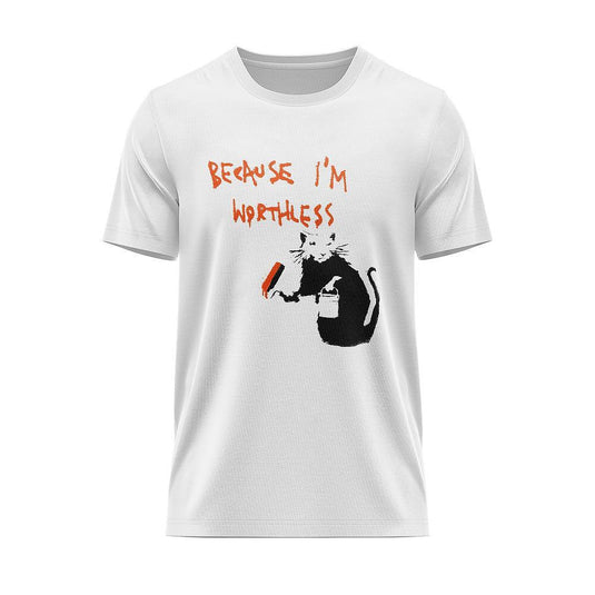 Тениска Rat Because I'm Worthless