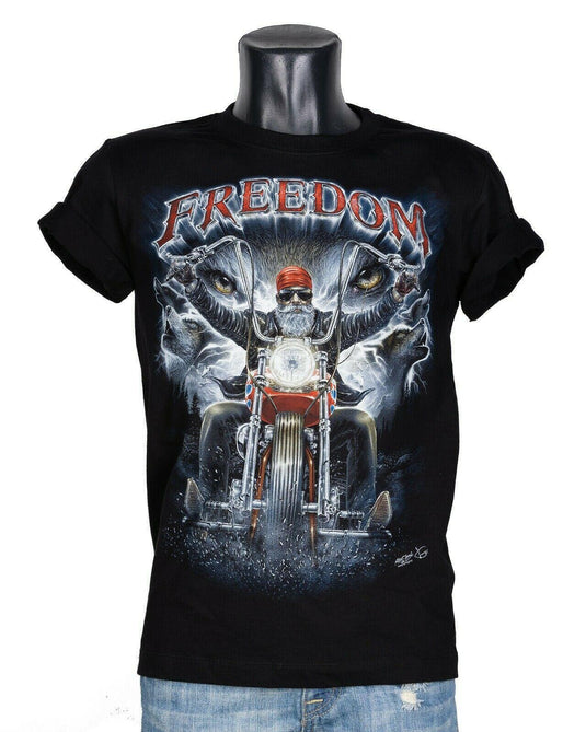 Тениска Freedom Rider Wolf HD-110