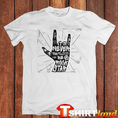 Тениска The sign of rock'n'roll