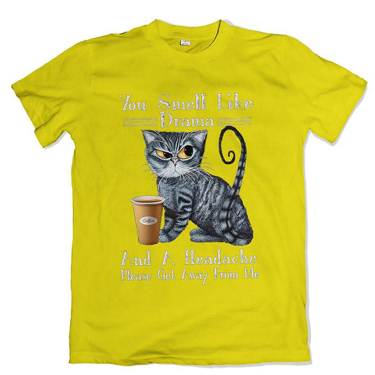 Тениска Drama Cat