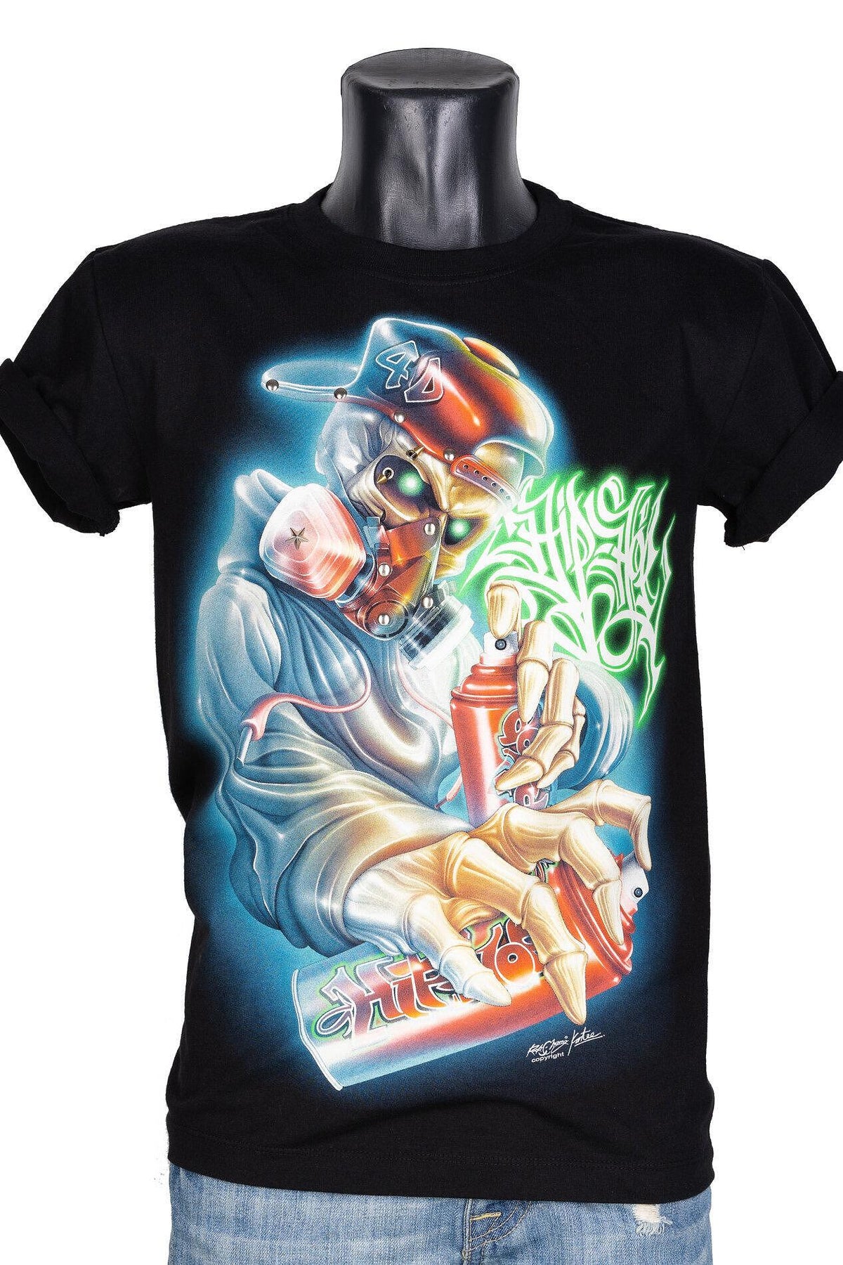 T-shirt Glowing Sprays 4D-04