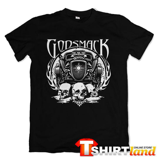 Тениска Godsmack 1000hp Skulls