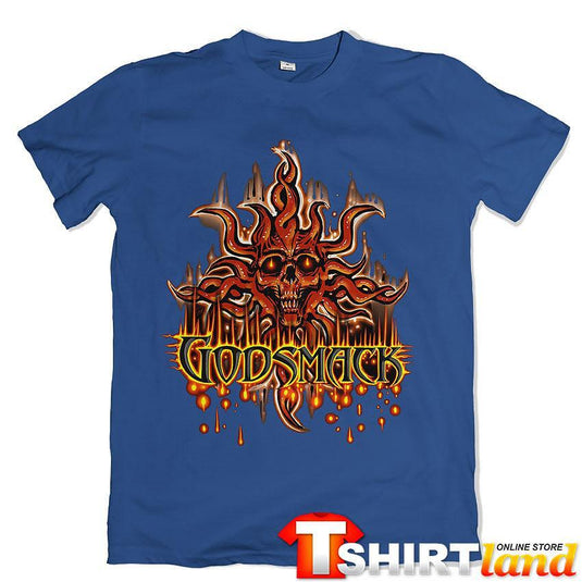 Тениска Godsmack Skull Fire