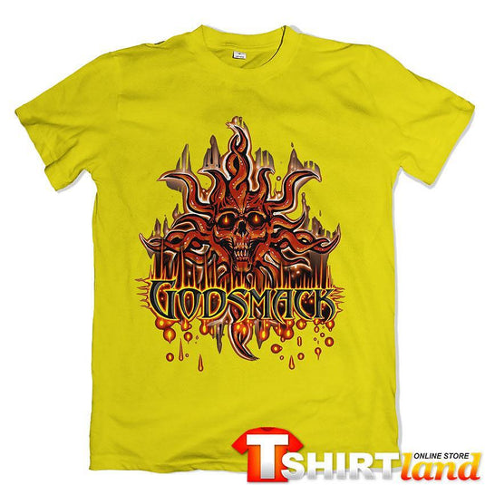 Тениска Godsmack Skull Fire