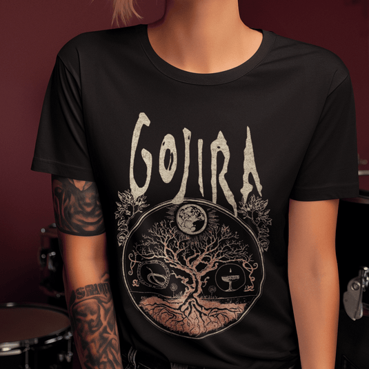 Тениска Gojira 10 Tree Of Life