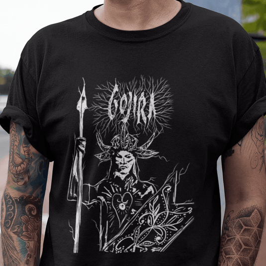 Тениска Gojira 18 Fortitude Black and White