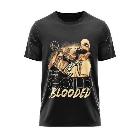Тениска Golden State Warriors Steph Curry Gold Blooded