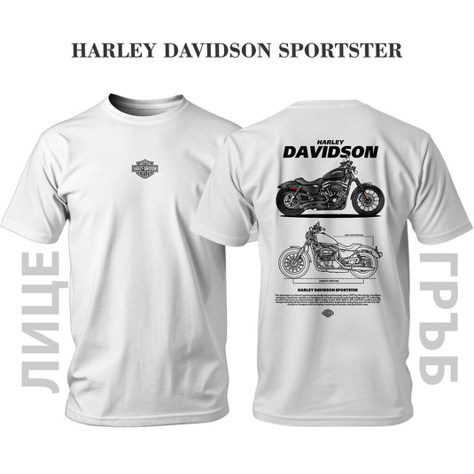 Тениска BLACK HARLEY DAVIDSON SPORTSTER