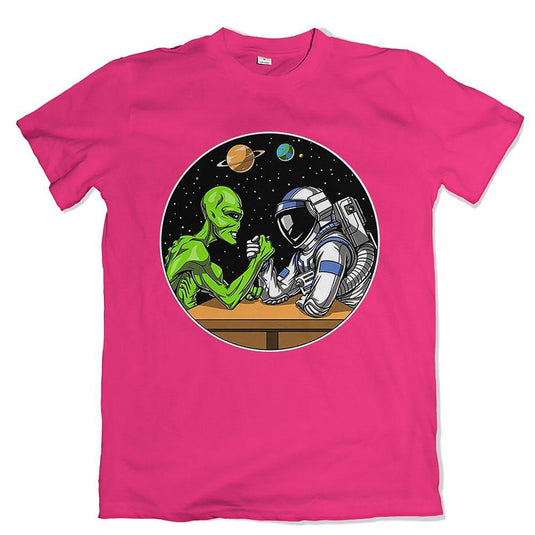 Тениска Аlien vs Аstronaut