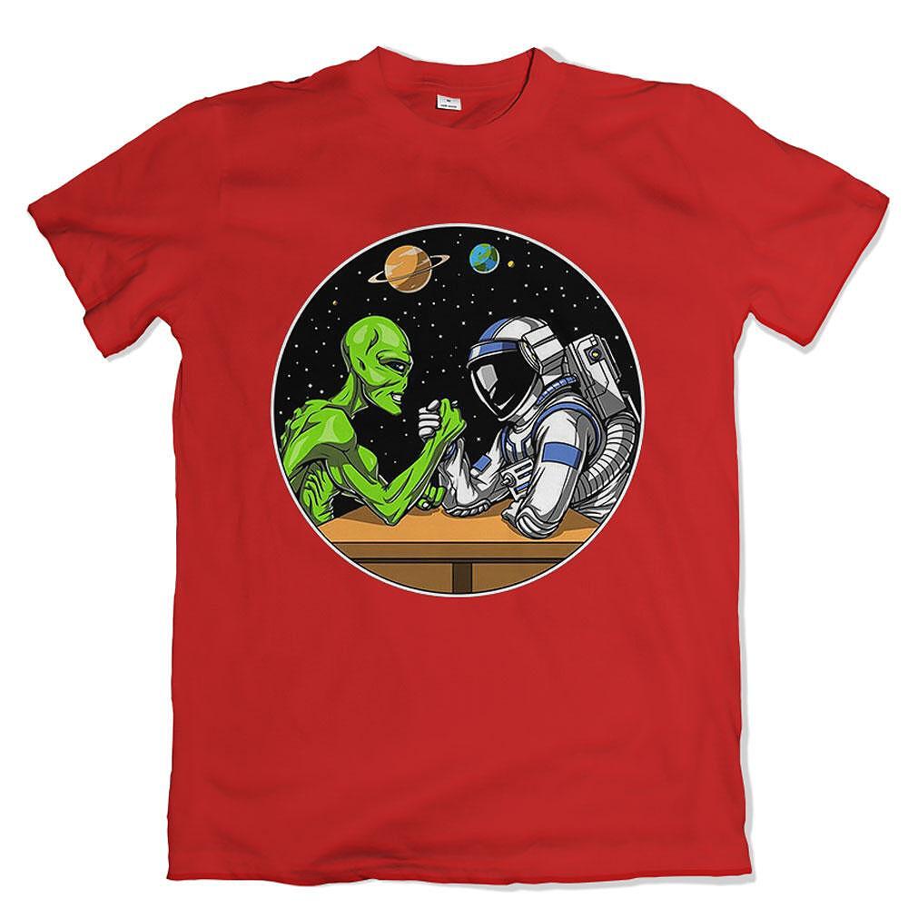 Тениска Аlien vs Аstronaut