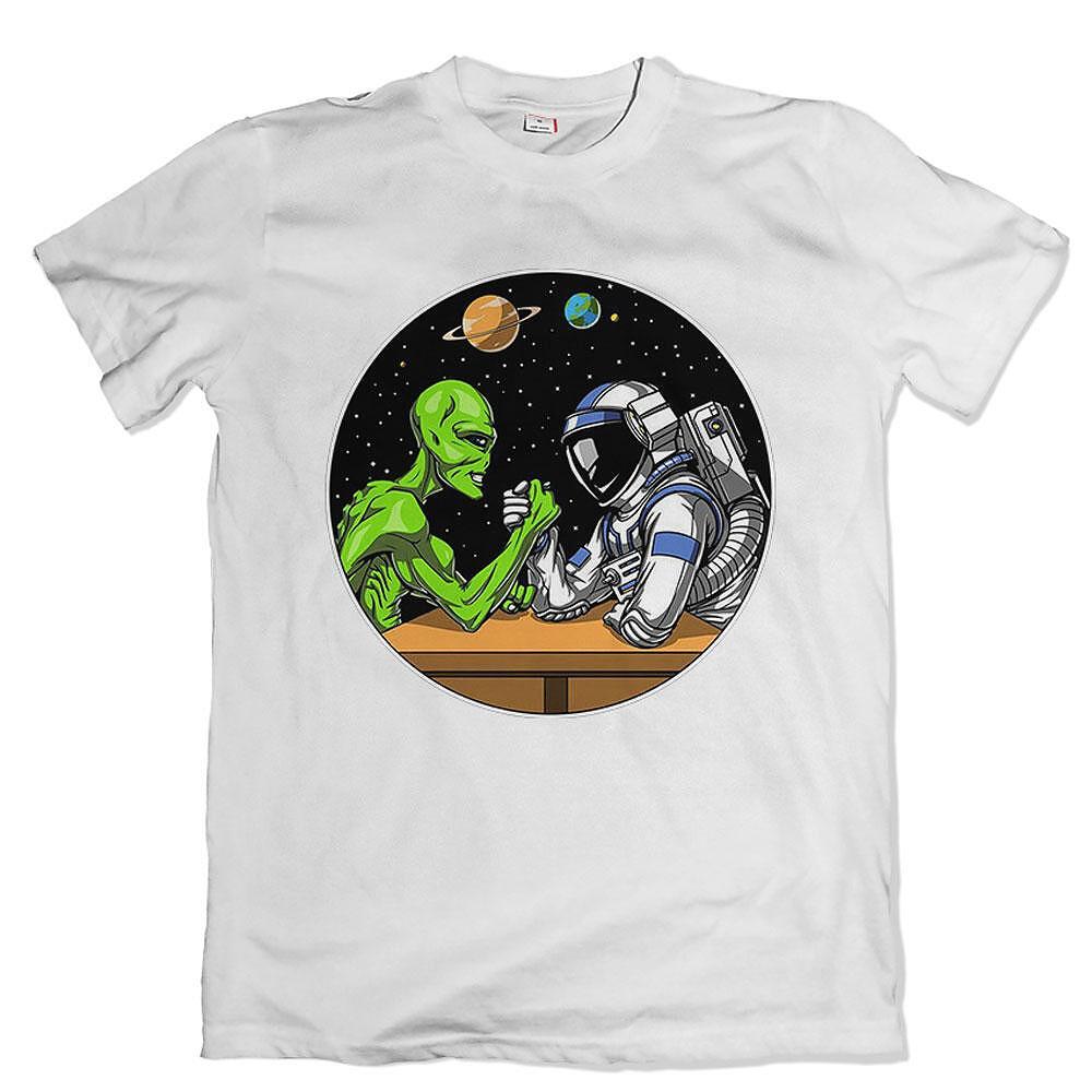 Тениска Аlien vs Аstronaut