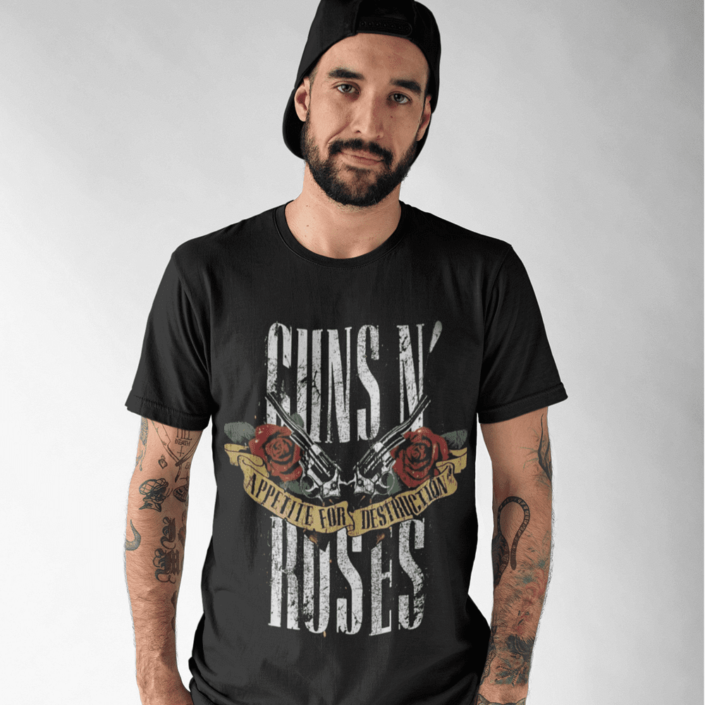 Tениска Guns 'N' Roses - Appetite for Destruction Roses