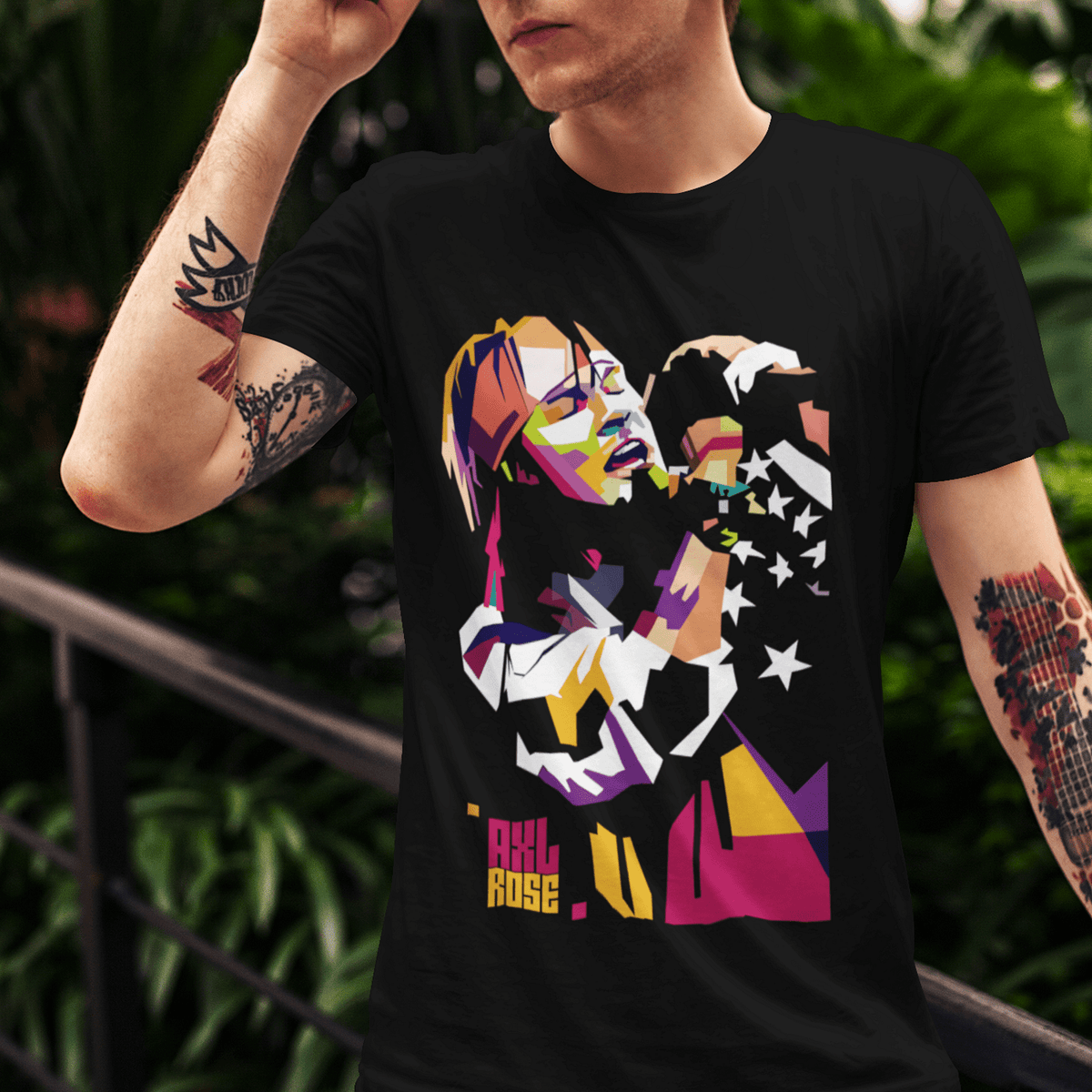 Tениска Guns 'N' Roses Axl Rose