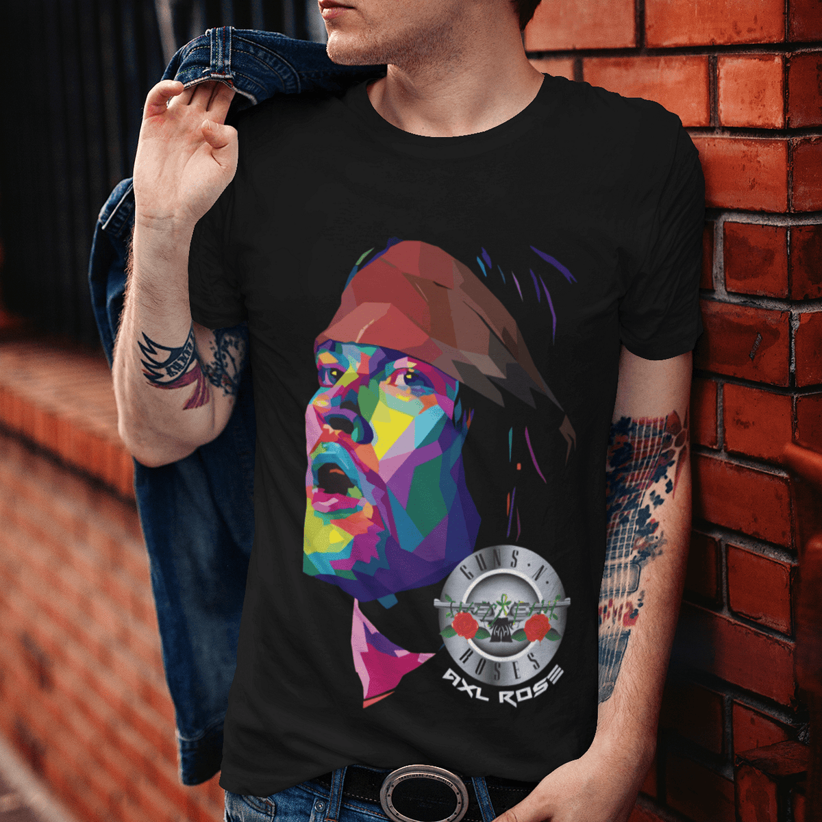 Tениска Guns 'N' Roses Axl Rose The Legend