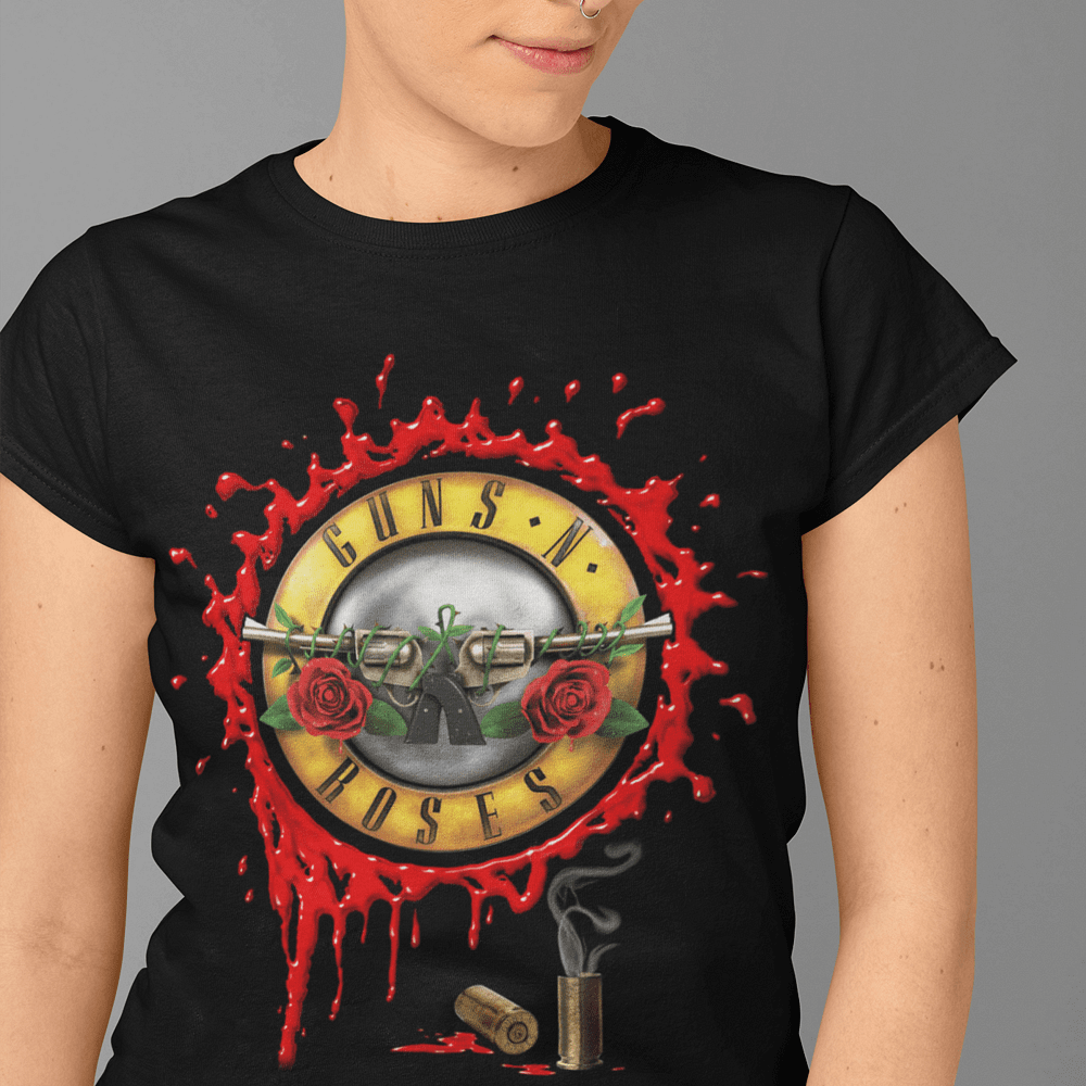 Tениска Guns 'N' Roses Bleeding Logo