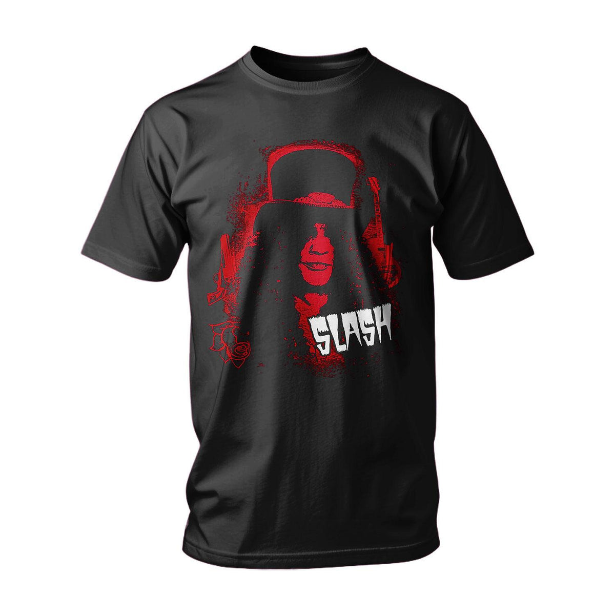 Tениска Guns 'N' Roses Slash Curly Hair & Rock’n’Roll
