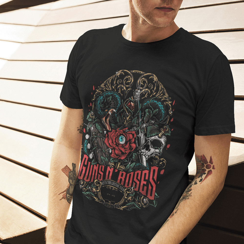 Tениска Guns 'N' Roses Not in This Lifetime Tour