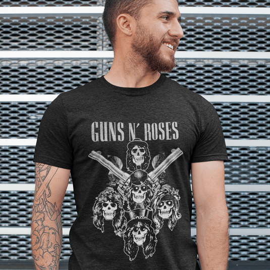 Tениска Guns 'N' Roses - Skull Edition
