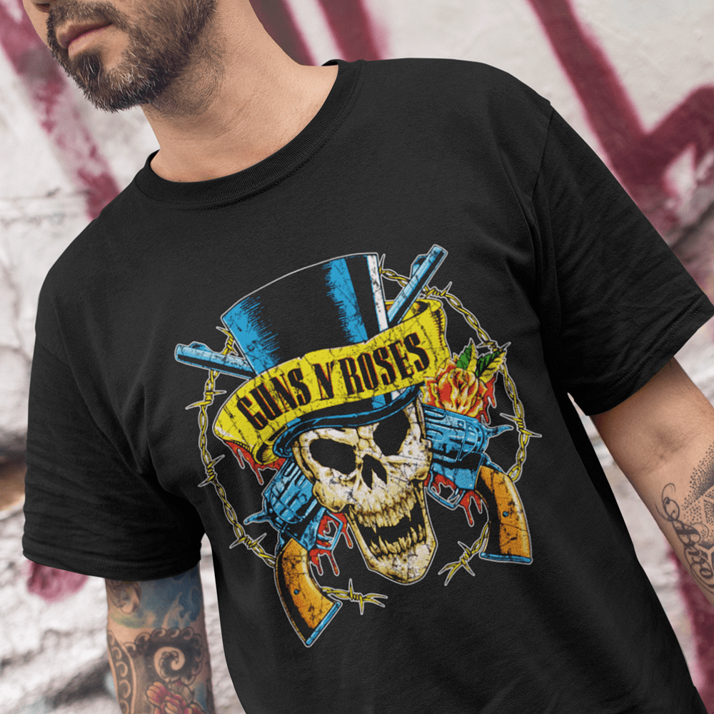 Тениска Guns'n Roses Skull