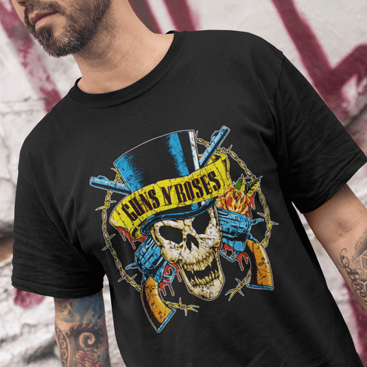 Тениска Guns'n Roses Skull