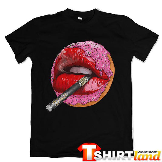 Тениска Donuts Lips Red
