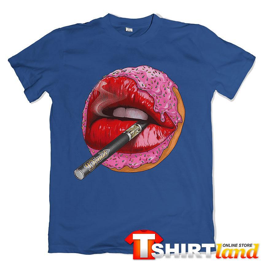 Тениска Donuts Lips Red