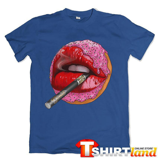 Тениска Donuts Lips Red
