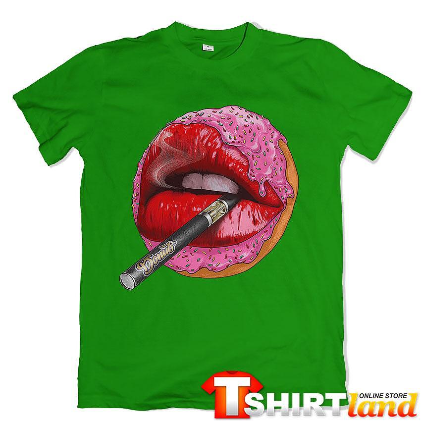 Тениска Donuts Lips Red