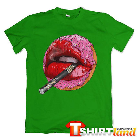 Тениска Donuts Lips Red