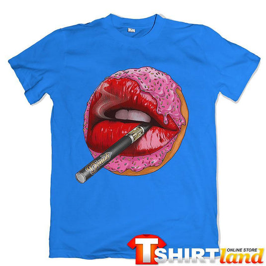 Тениска Donuts Lips Red