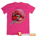 Тениска Donuts Lips Red