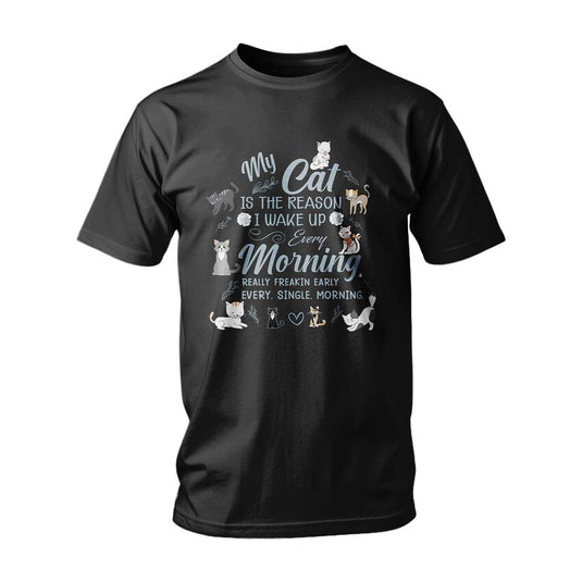 Тениска My Cat Is The Reason