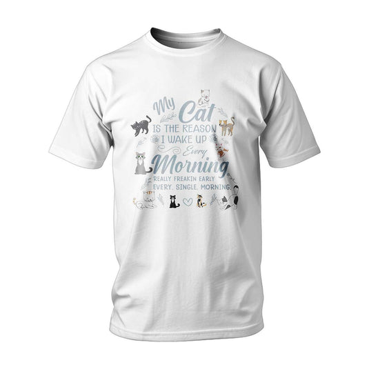 Тениска My Cat Is The Reason