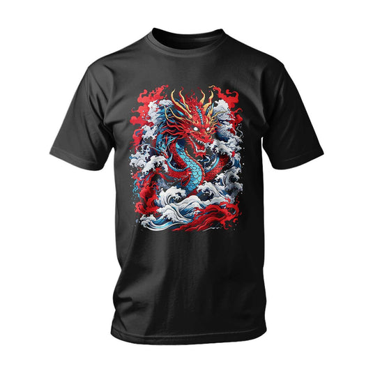 Тениска Red Mad Dragon