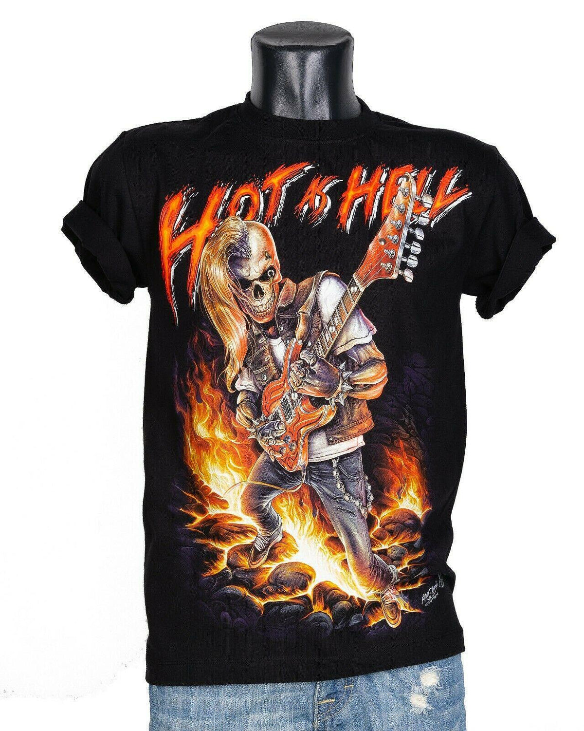 T-shirt Hot As Hell 3D-91