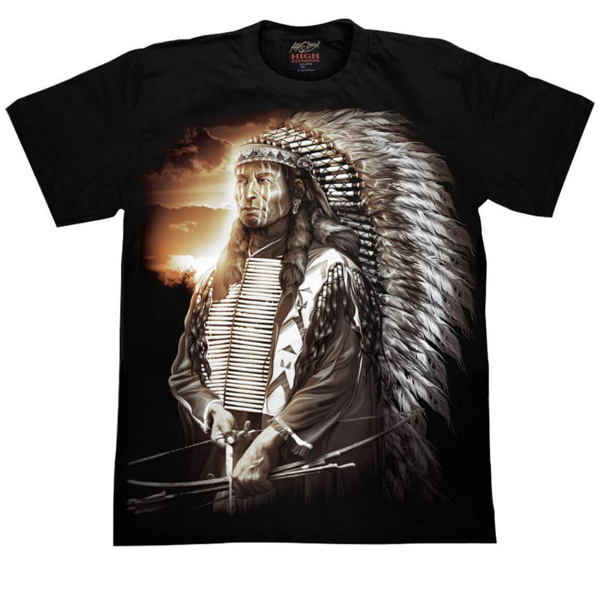T-shirt Young Indian Warrior – Aim for Greatness 3 HD-100