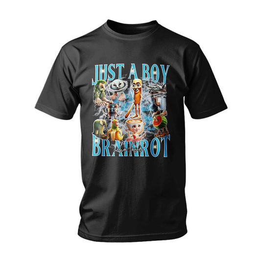 Тениска ITALIAN BRAINROT JUST A BOY WHO LOVE BRAINROT