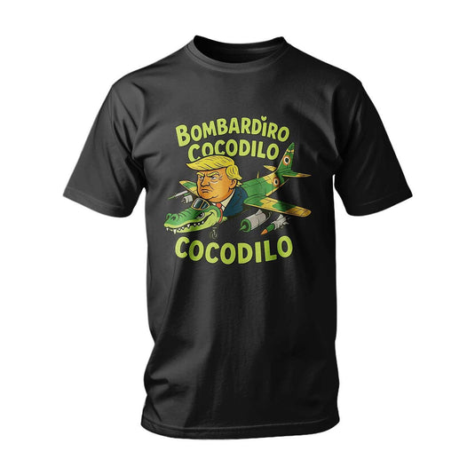 Тениска ITALIAN BRAINROT BOMBARDIRO CROCODILO PLANE