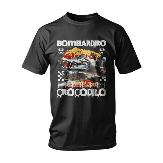 Тениска ITALIAN BRAINROT BOMBARDIRO CROCODILO COMIC
