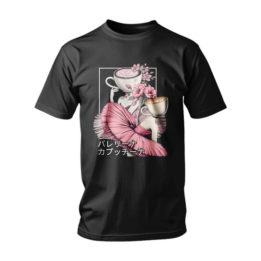 Тениска ITALIAN BRAINROT CAPPUCCINA BALLERINA JAPAN STYLE